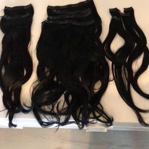 Clip in Hair Extensions- BELLAMI (10 pieces)